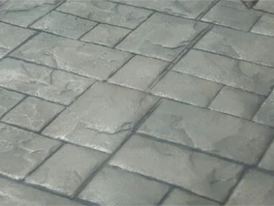 All Pave pattern imprinted concrete driveway