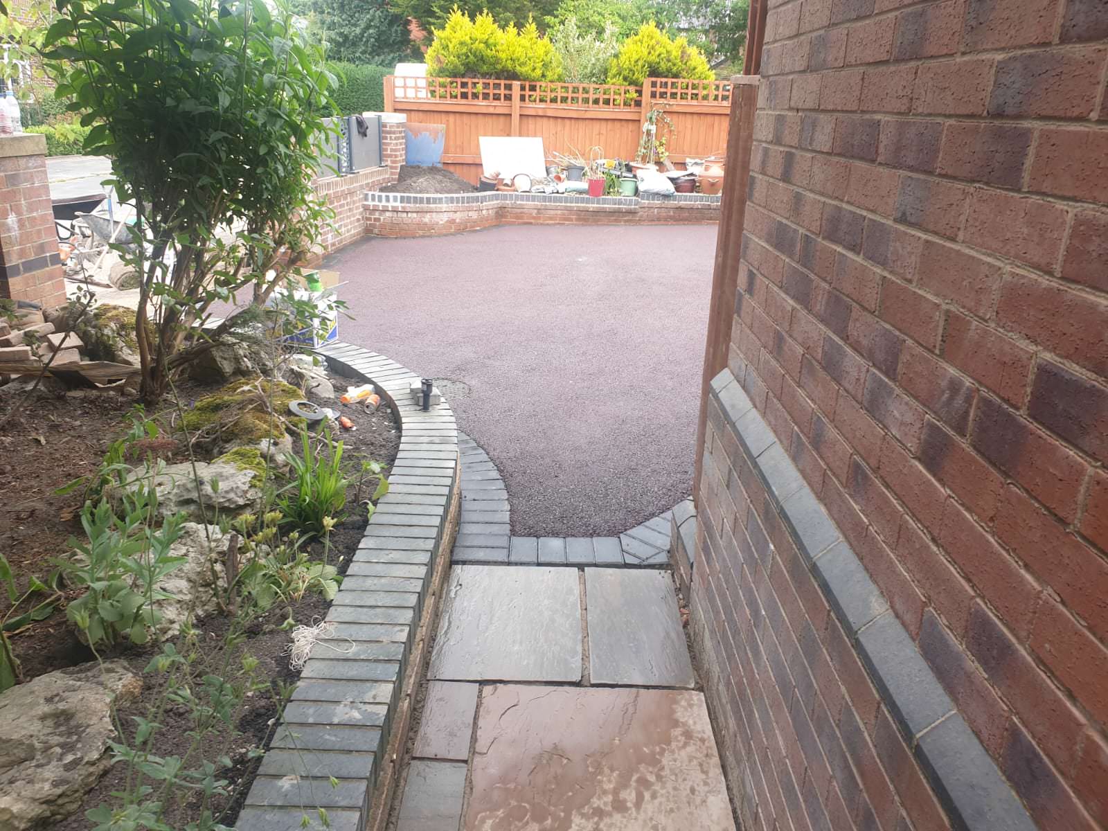 All Pave resin bound driveway finish