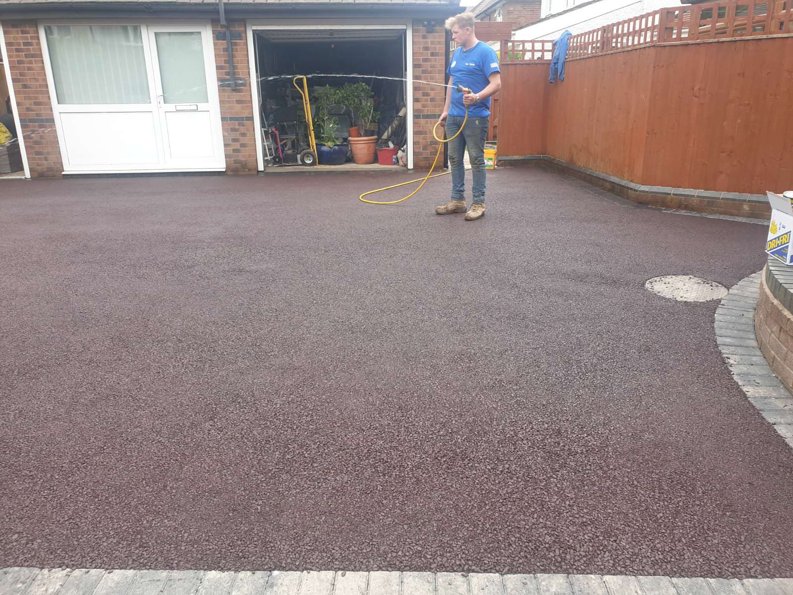 All Pave resin bound driveway finish