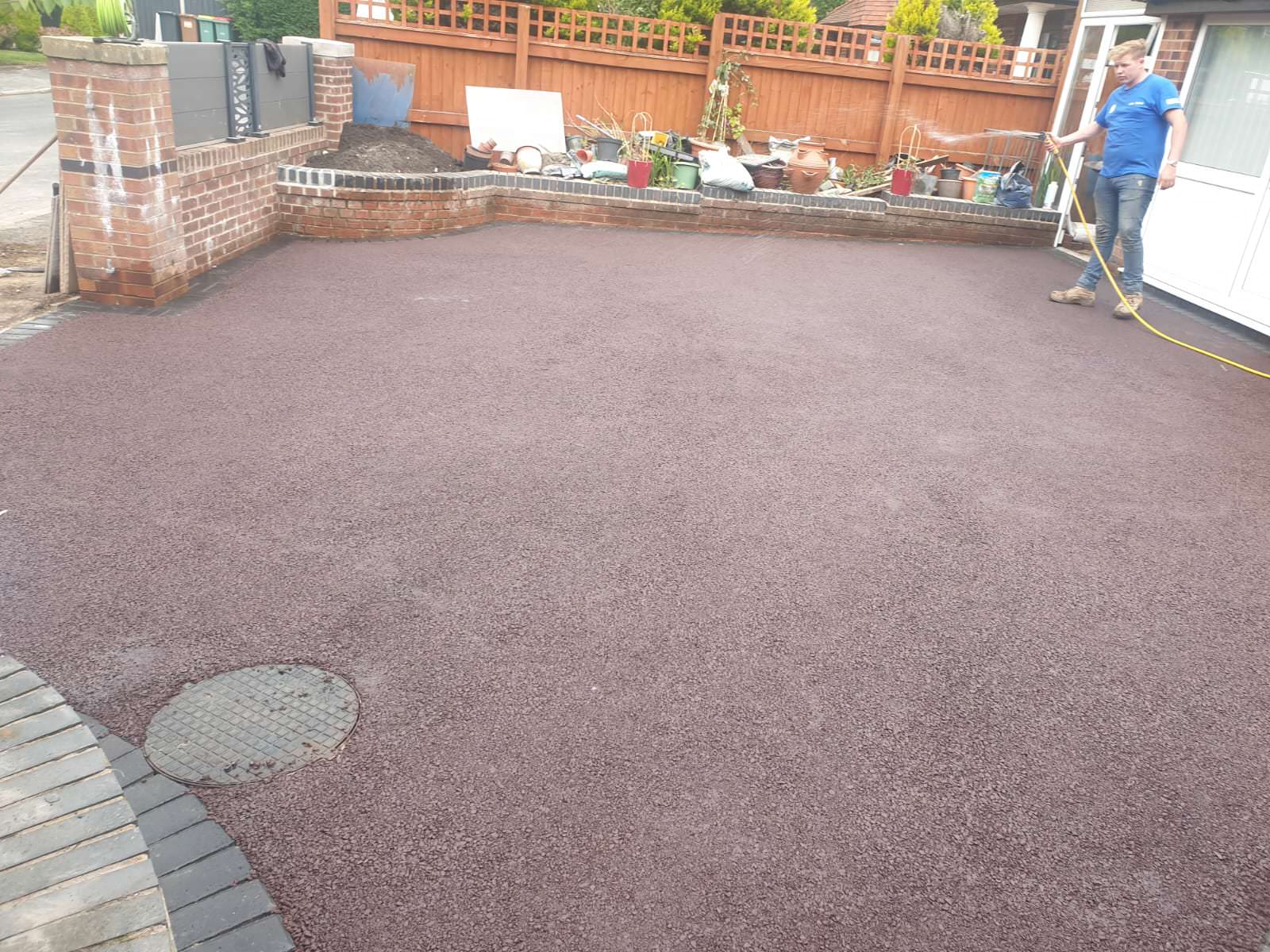 All Pave resin bound driveway finish