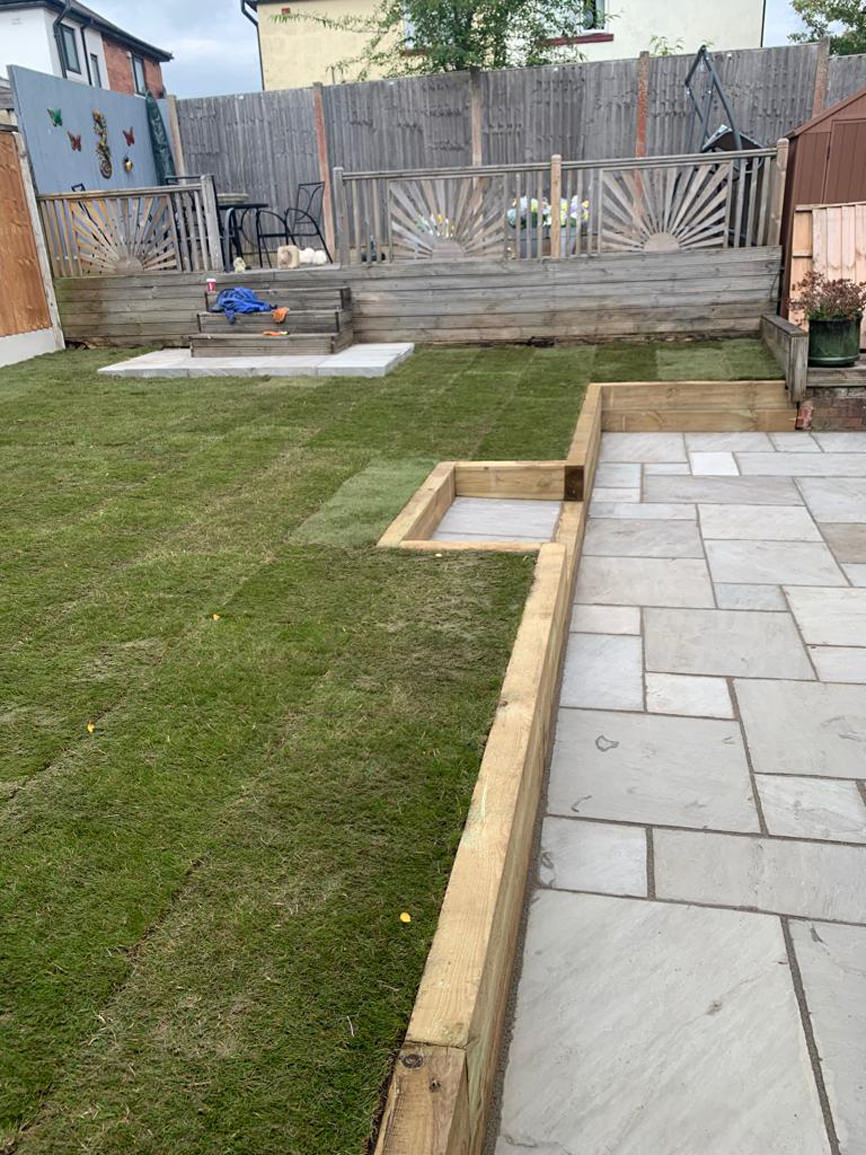 All Pave Indian stone patio and driveway paving across Lancashire