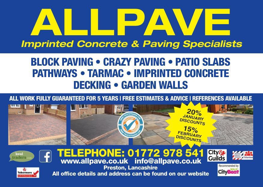 Block Paving in Preston, Wigan & Chorley All Pave